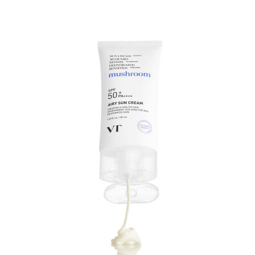 VT Airy Sun Cream squalane panthenol lightweight sunscreen