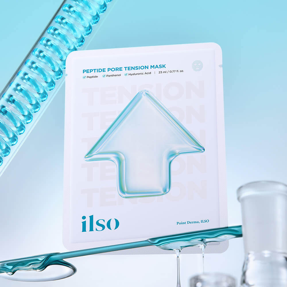 ilso Peptide Pore Tension Mask 23ml X 10ea hydrating tension mask