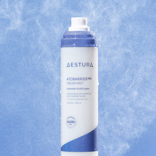 Moisture-film mist with finely dissected ceramide nourishes parched skin