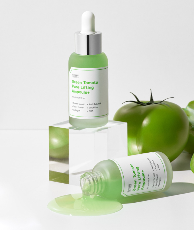 SUNGBOON EDITOR Green Tomato Pore Lifting Ampoule+ 30ml hydrating pore serum