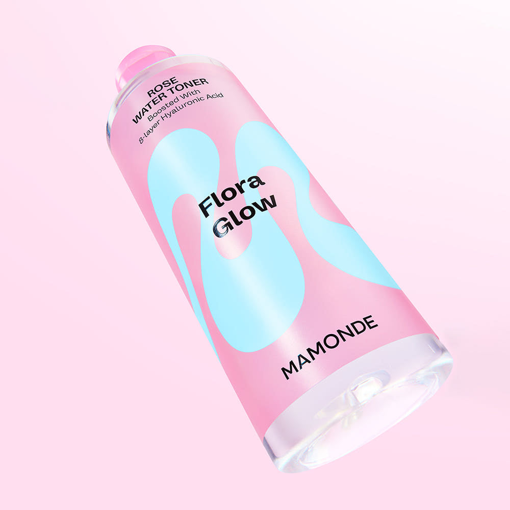 Mamonde Flora Glow Rose Water Toner 500ml daily moisture toner