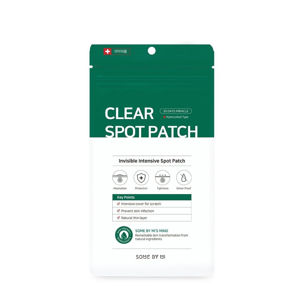 SOME BY MI Clear Spot Patch 18pcs hydrocolloid blemish patch