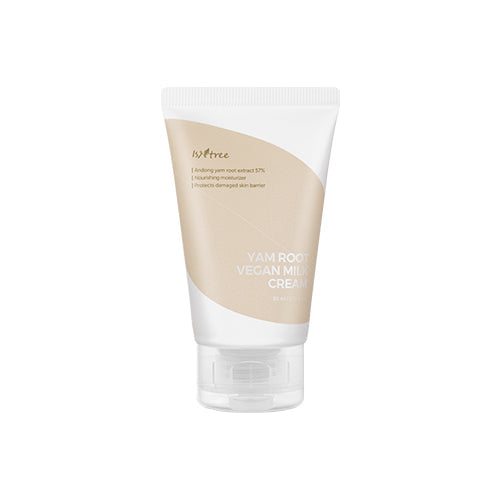 Isntree Yam Root Vegan Milk Cream 80ml for dry and sensitive skin