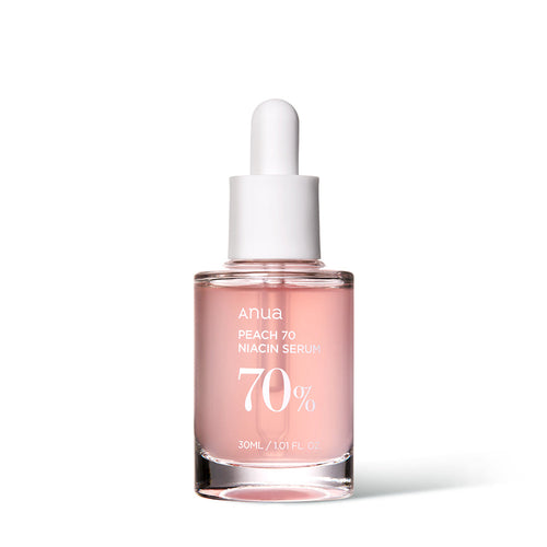 Anua Peach Niacinamide serum 5% niacinamide glass skin glow