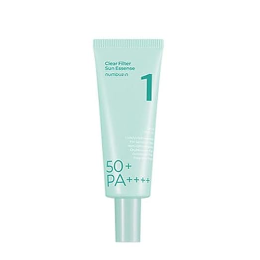 numbuzin No.1 Pure Full Calming Water Sunscreen SPF 50+ 50ml hydrating sun essence