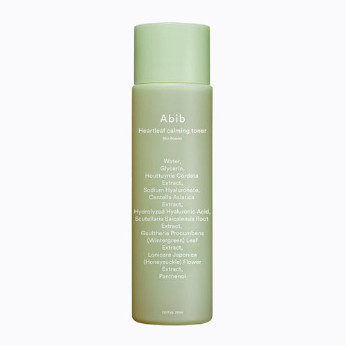 Abib Heartleaf calming toner soothing tired troubled skin