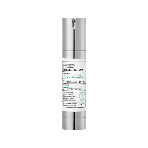 VT Reedle Shot 300 hypoallergenic gentle exfoliation soothing