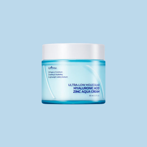Isntree U-low Molecular Hyaluronic Acid Zinc Aqua Cream 80ml hydrating aqua cream