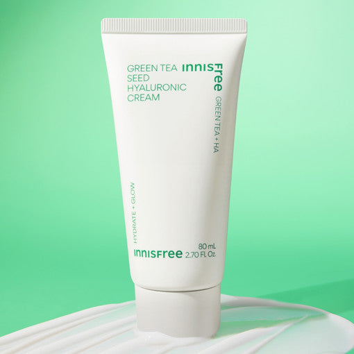 innisfree Green Tea Seed Hyaluronic Cream 80ml Korean skincare cream
