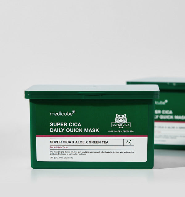 medicube Super Cica Daily Quick Mask 350g 30ea Korean daily sheet mask
