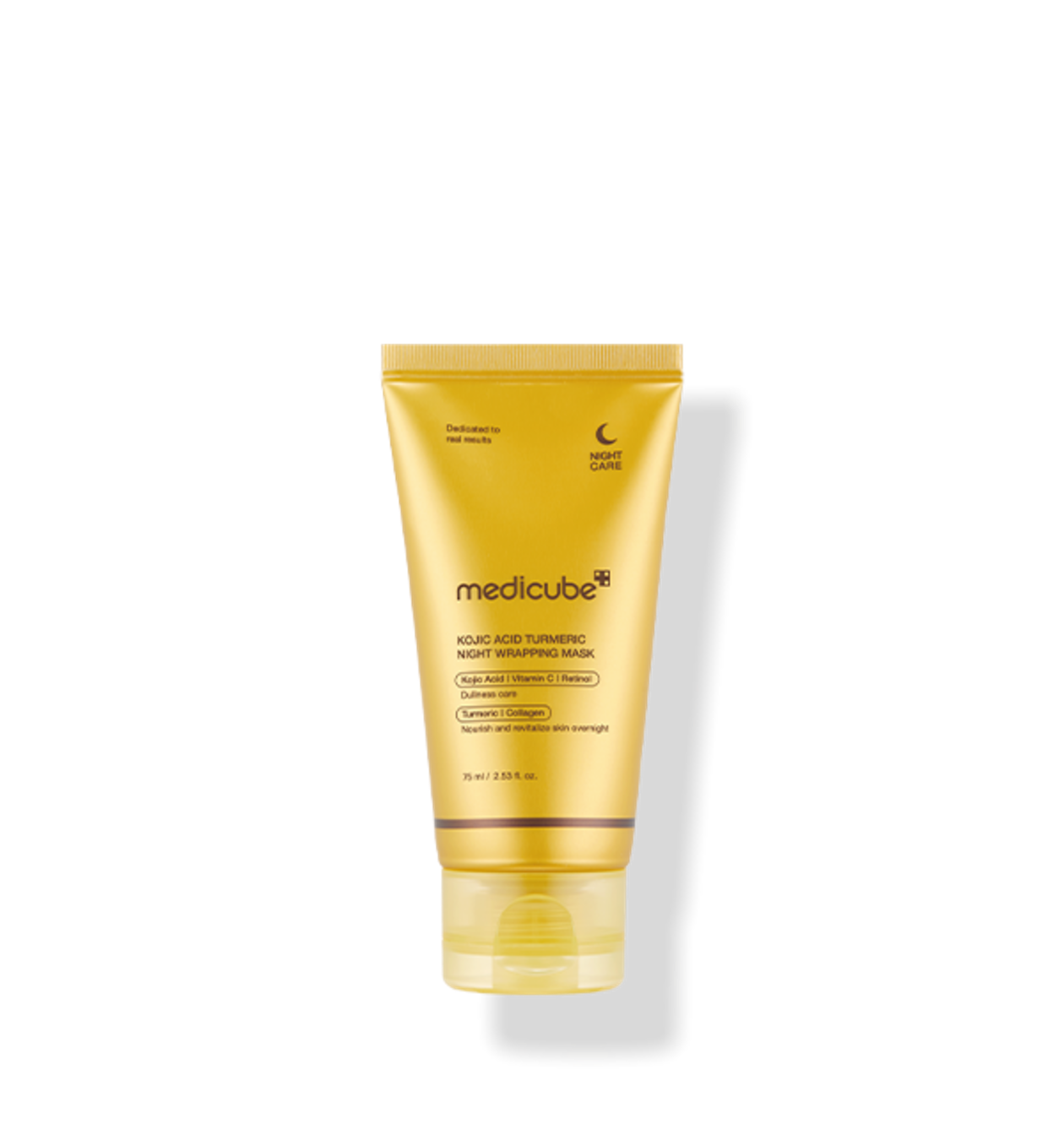medicube Kojic Acid Turmeric Night Wrapping Mask 75ml brightening night mask