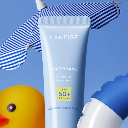 LANEIGE Water Bank UV Barrier sunscreen lightweight cooling finish