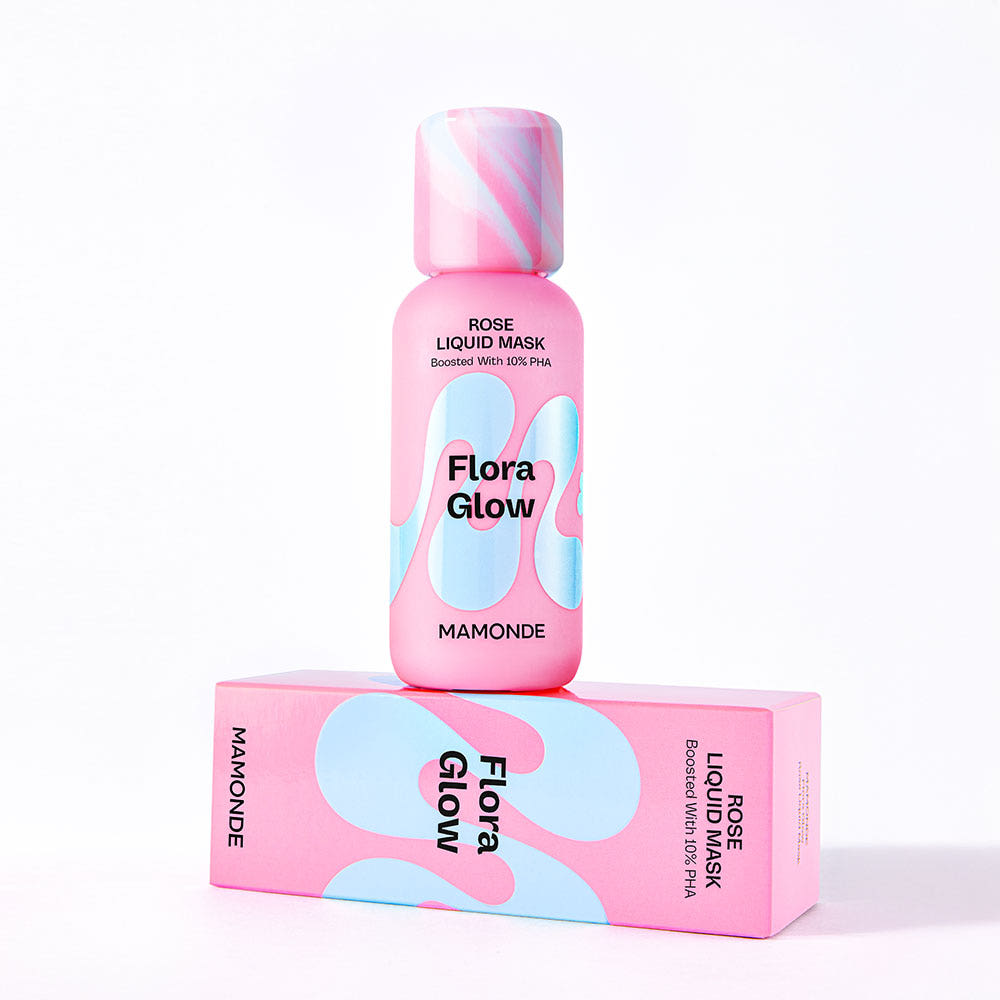 Mamonde Flora Glow Rose Liquid Mask 80ml Korean liquid mask