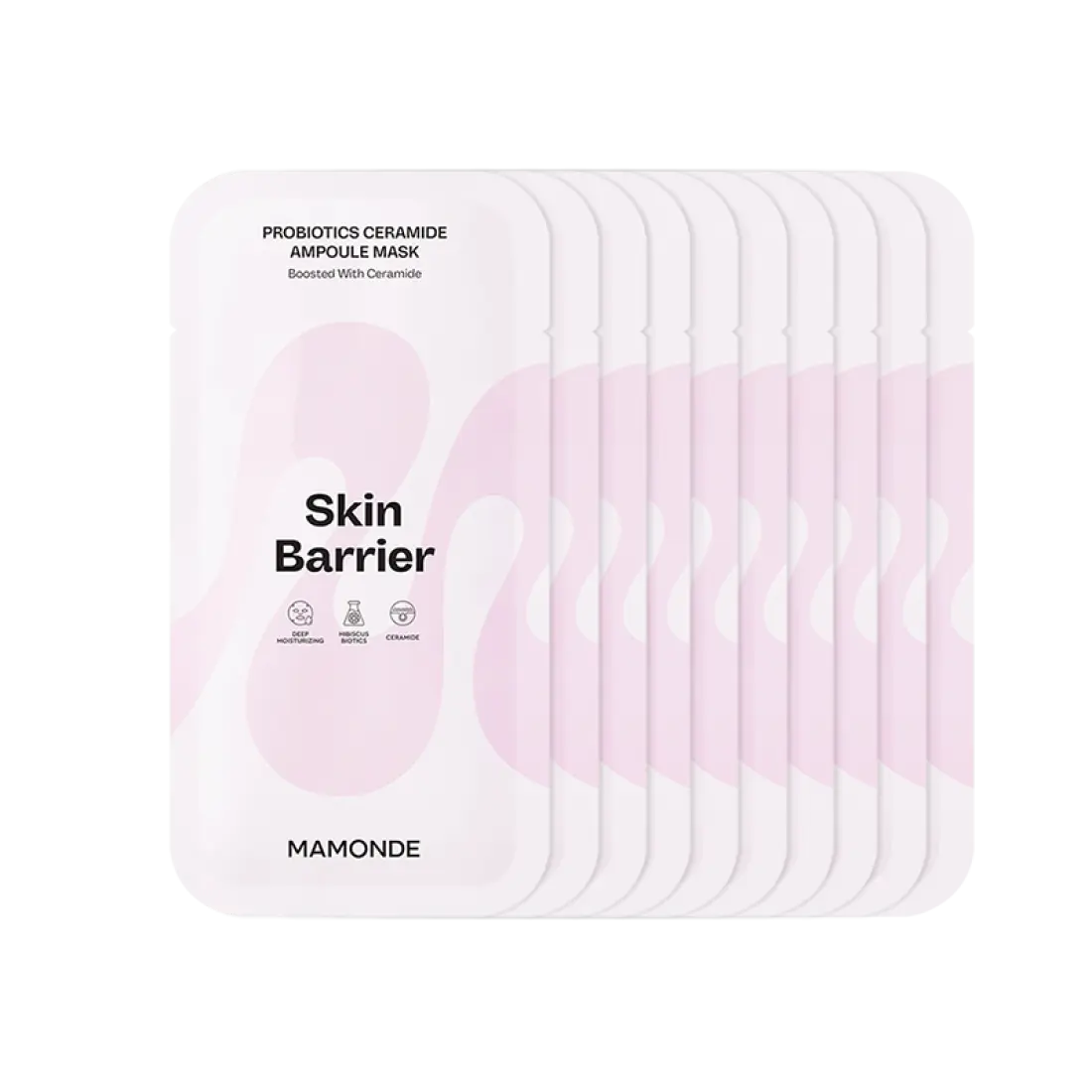 Mamonde Probiotics Ceramide Ampoule Mask 23ml X 10ea hydrating ampoule mask