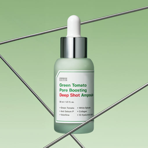SUNGBOON EDITOR Green Tomato Pore Boosting DS Ampoule 30ml smoothing skin texture