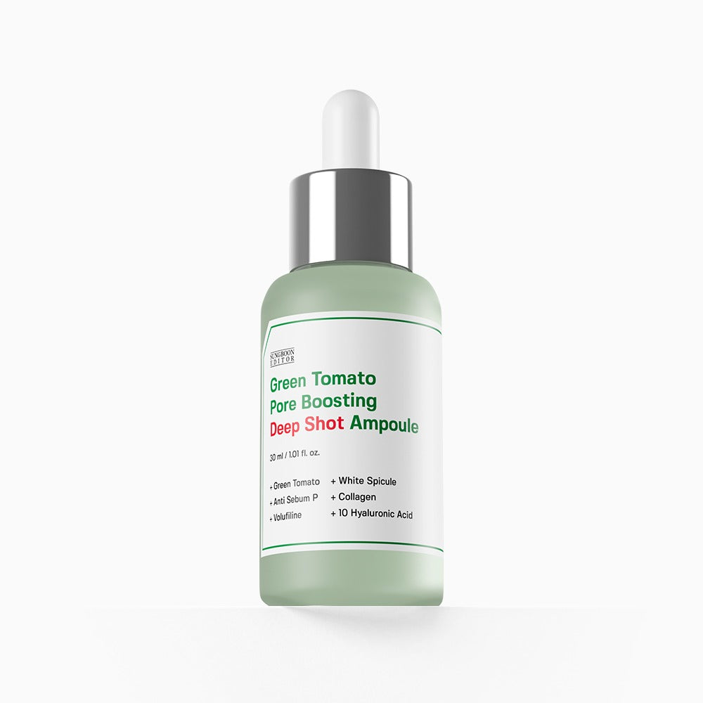 SUNGBOON EDITOR Green Tomato Pore Boosting DS Ampoule 30ml pore care ampoule