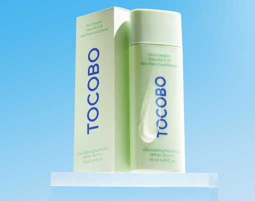 TOCOBO Cica Calming Sun Serum SPF50+ PA++++ 50ml soothing sunscreen