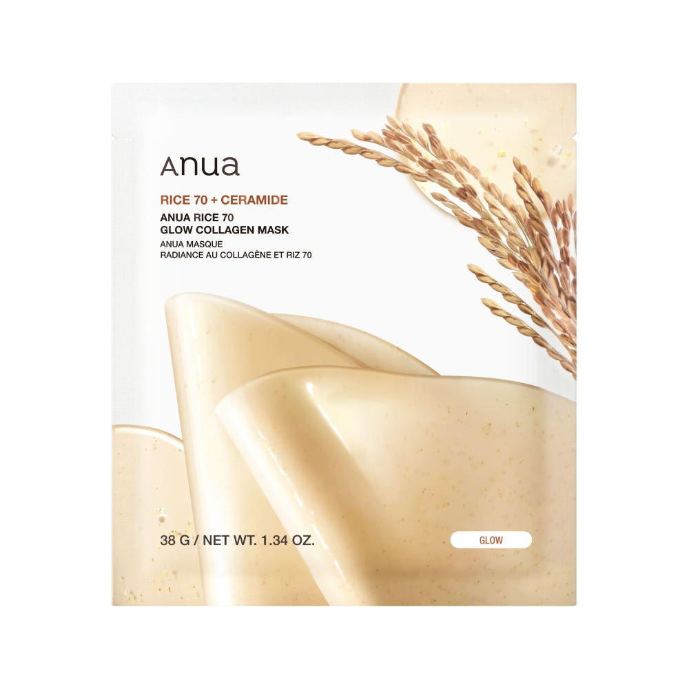 2000 ppm collagen extract mask smooths and firms skin overnight