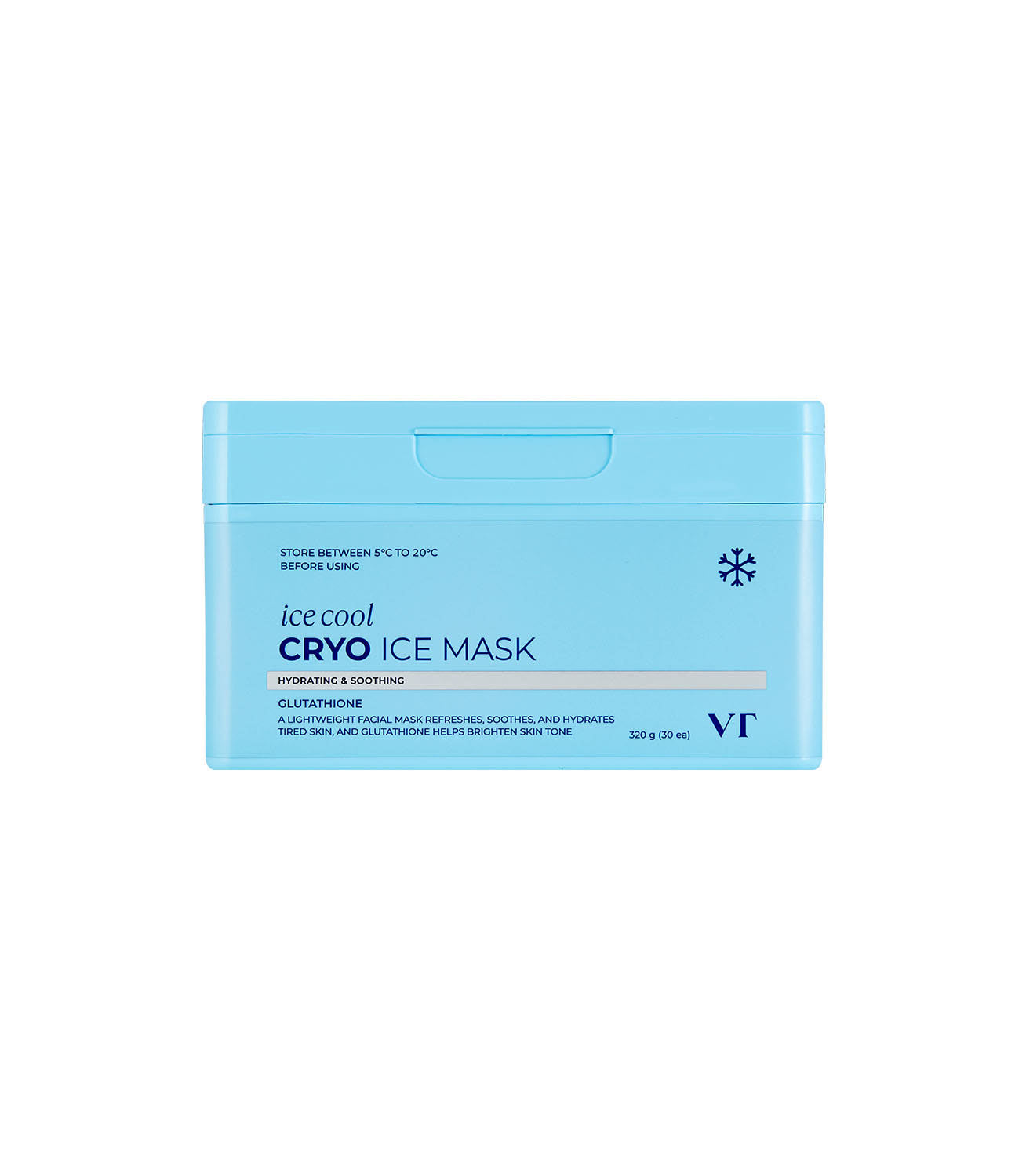 VT Cryo Ice Mask Glutathione brightening tired skin