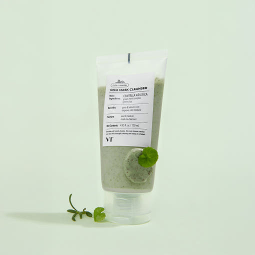 VT Cica Mask Cleanser 120ml Korean 2-in-1 cleanser
