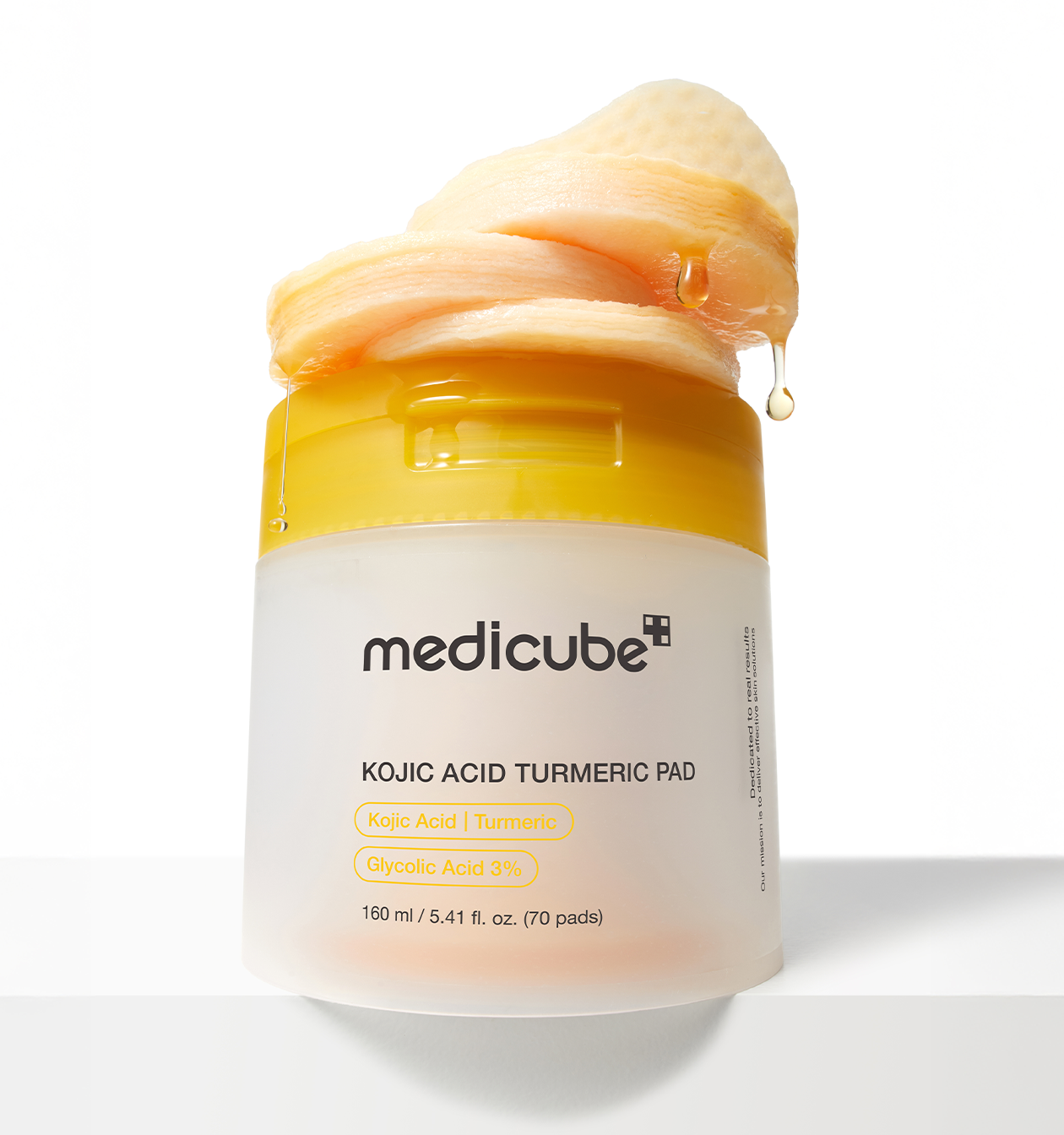 medicube Kojic Acid Turmeric Pad 160ml 70ea dark spot care pad
