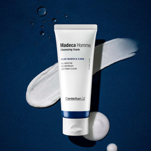 Gentle shaving cream foam with botanical extracts for smooth skin
