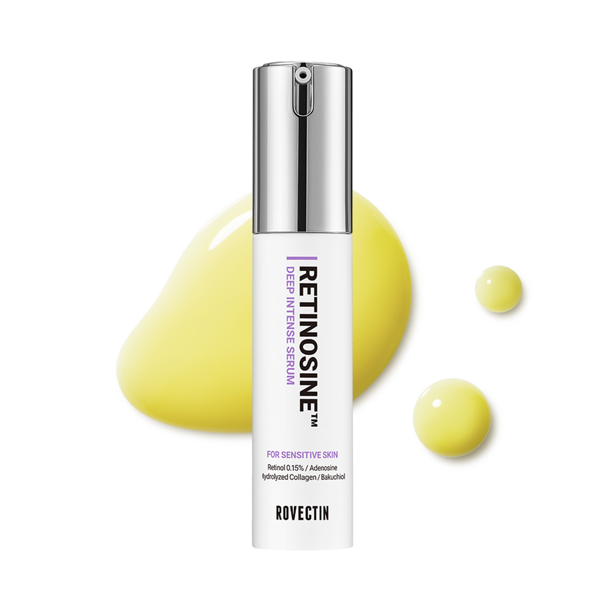 Pore-refining retinol serum for smoother more supple skin texture
