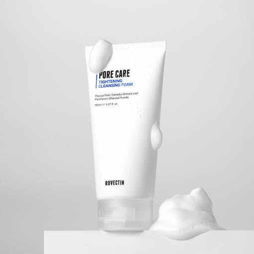 Vegan cleansing foam controls sebum with wintergreen extract