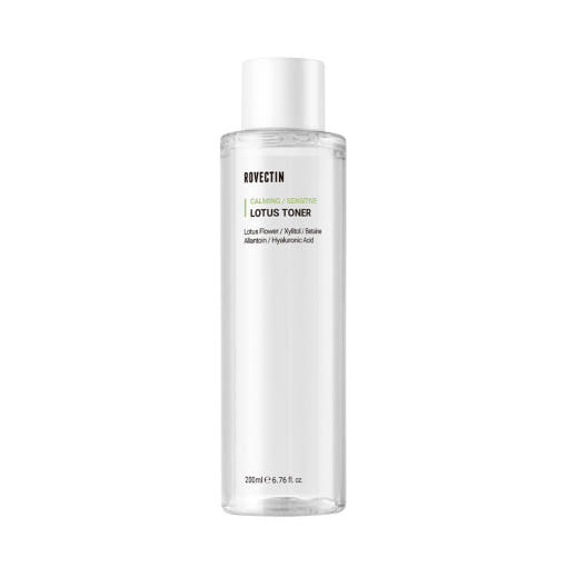 ROVECTIN Calming Sensitive Lotus Toner 200ml Korean skincare