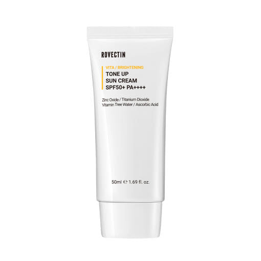 ROVECTIN Vita Tone Up Sun Cream SPF50+ 50ml Korean skincare