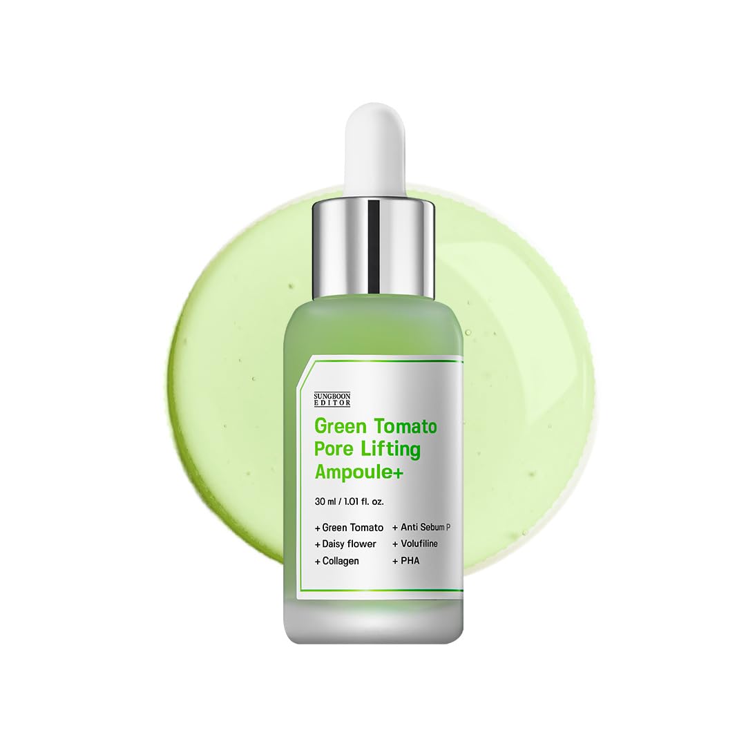 SUNGBOON EDITOR Green Tomato Pore Lifting Ampoule+ 30ml Korean ampoule