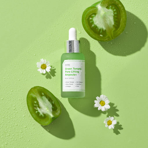 SUNGBOON EDITOR Green Tomato Pore Lifting Ampoule+ 30ml smoothing skin texture