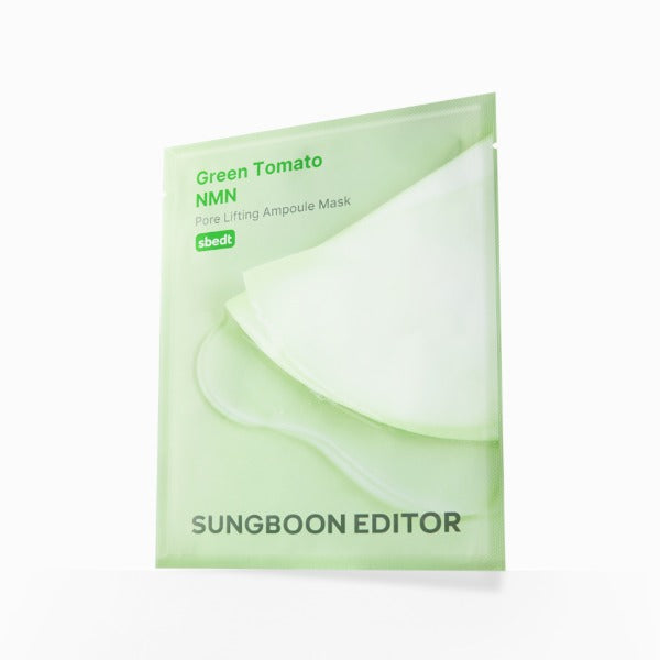 SUNGBOON EDITOR Green Tomato NMN mask hydrating ampoule