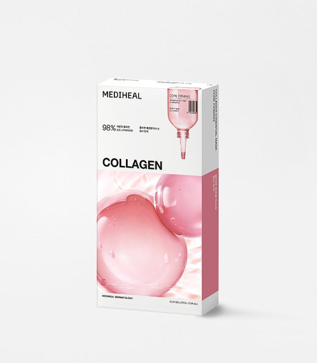MEDIHEAL Collagen Essential Mask Sheet Core Firming 10P Korean sheet mask set