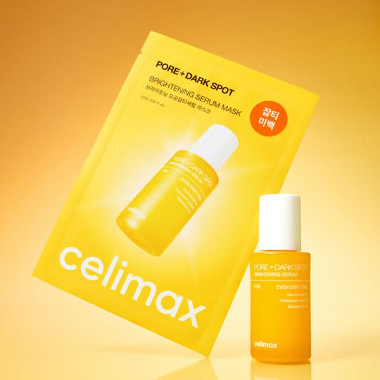 celimax Pore+ Dark Spot Brightening Serum Mask 27ml x 10 Korean skincare