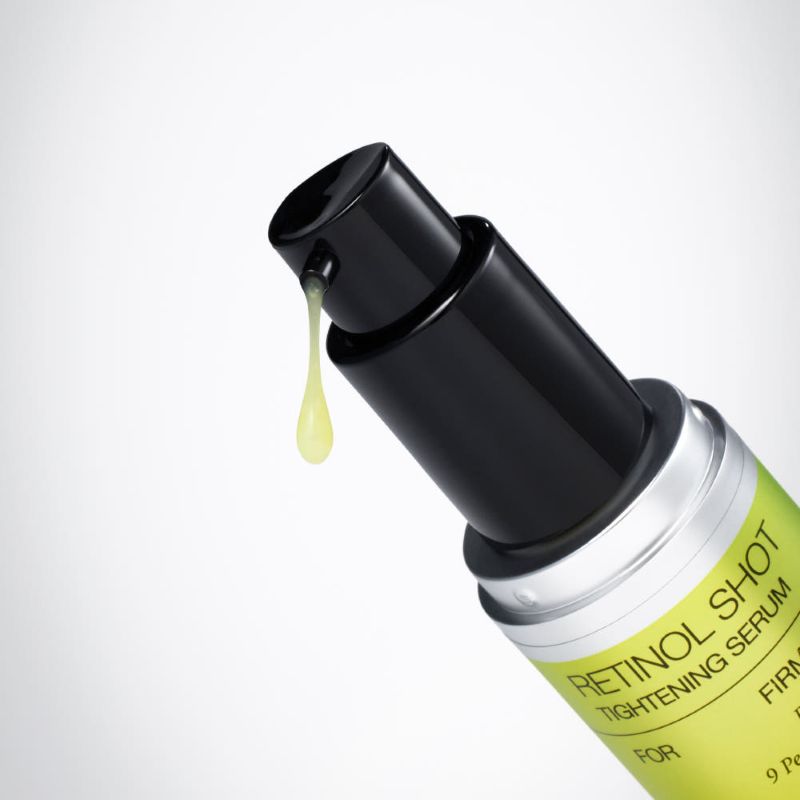 9-peptide retinol formula helps smooth fine lines and tighten pores