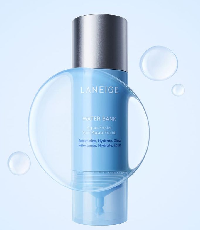 LANEIGE Water Bank Aqua serum gentle exfoliation hydration barrier