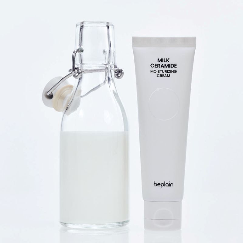 beplain Milk Ceramide cream cholesterol and ceramide locking moisture