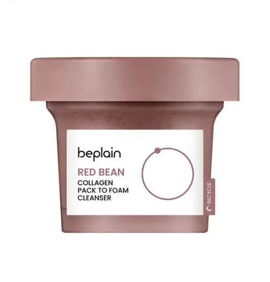 beplain Red Bean Collagen Pack To Foam Cleanser 100ml Korean skincare