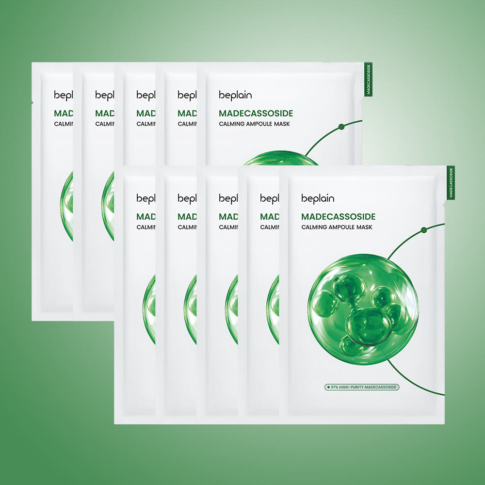 beplain Madecassoside Ampoule Mask centella for sensitive skin