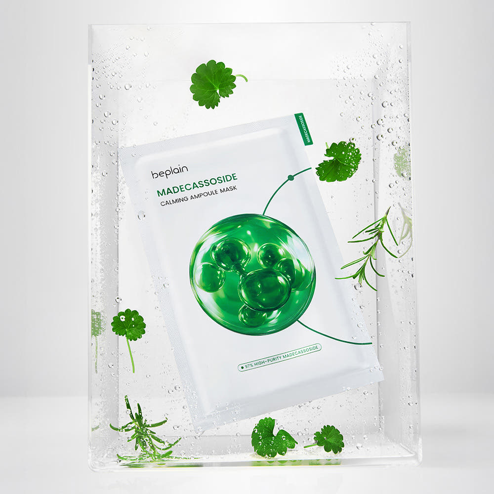 beplain Madecassoside Calming Mask cica complex hydration and barrier care