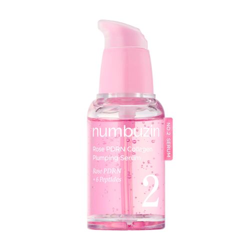 numbuzin No.2 Rose PDRN serum jelly texture for elasticity and volume