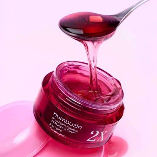 numbuzin No.2 Rose PDRN 2X serum collagen booster firming care