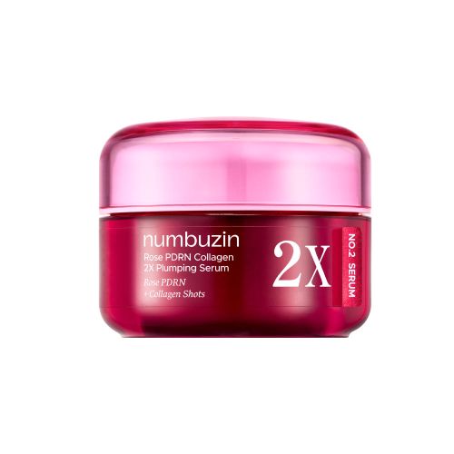 numbuzin No.2 Rose PDRN 2X serum pudding gel-cream texture for firmness