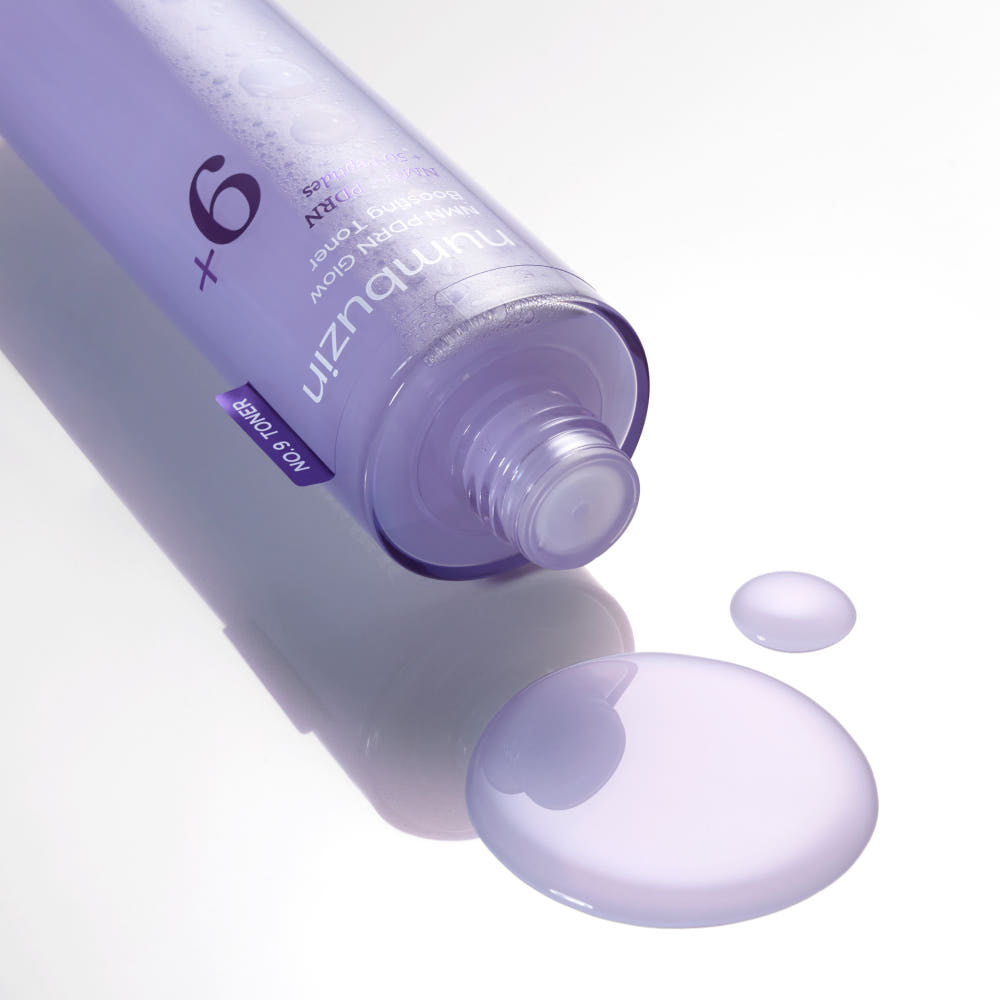 numbuzin No.9 NMN PDRN Toner texture for elasticity and dewy skin