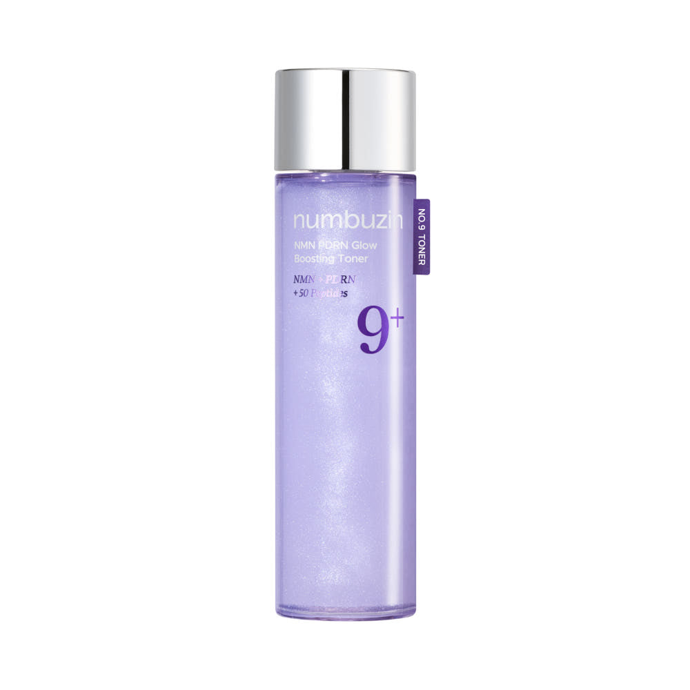 numbuzin No.9 glow toner with NMN PDRN ceramide pearls and glutathione