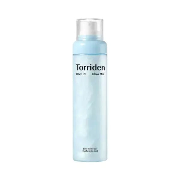Torriden DIVE IN Glow Mist with ceramide pearls dewy makeup setting spray