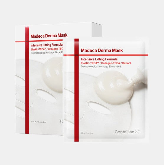 TECA EGF sheet mask soothes damaged skin and improves elasticity