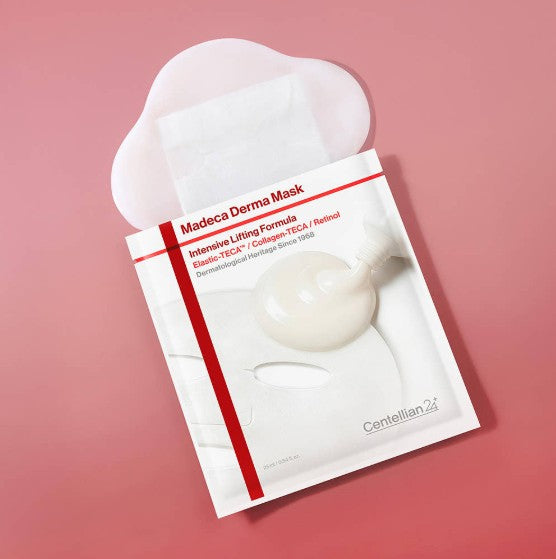 100% cotton mask sheet with TECA and EGF for skin moisture and repair